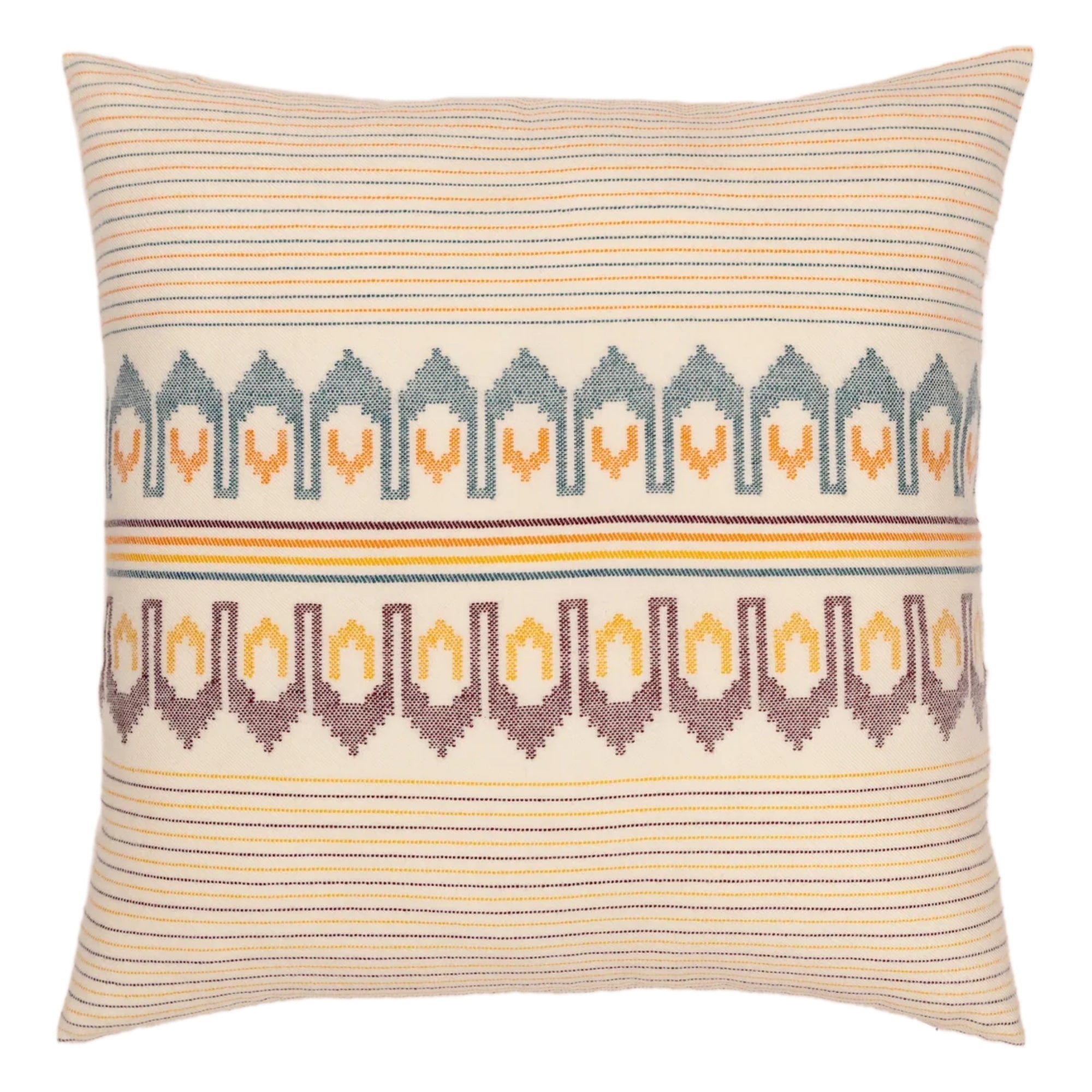 Extra-Weft Merino Pillow Cover 20×20 in