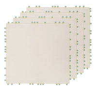 Hand Crochet Napkins 18" x 18" (Set of 4)