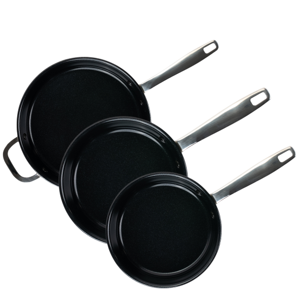 Maestro Nonstick Stainless Steel Frying Pan