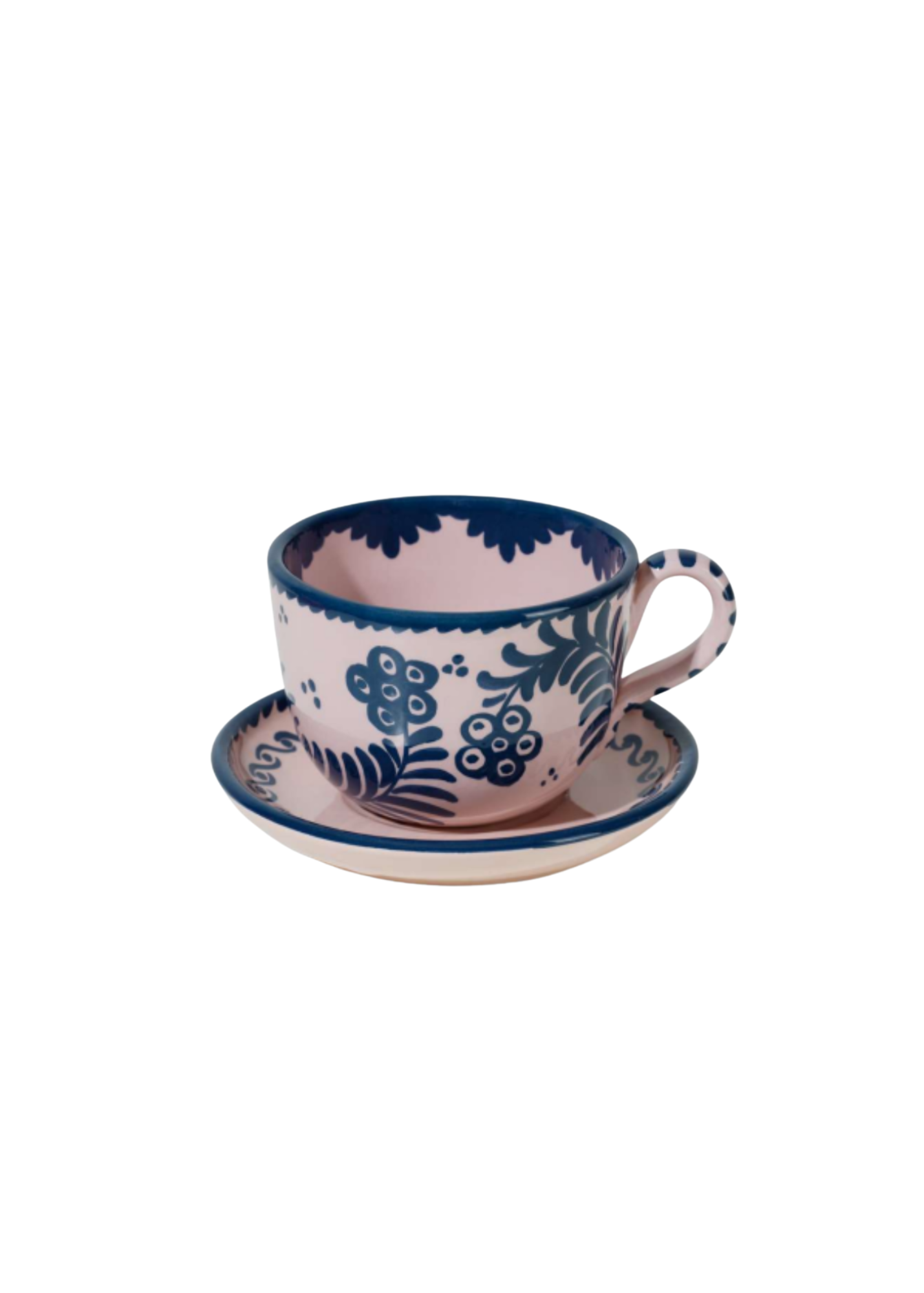 Hot Stuff Jumbo Teacup and Saucer (Set of 2)