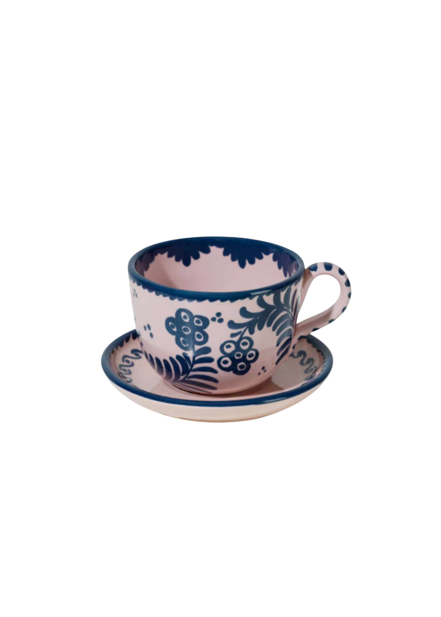 Hot Stuff Jumbo Teacup and Saucer (Set of 2)
