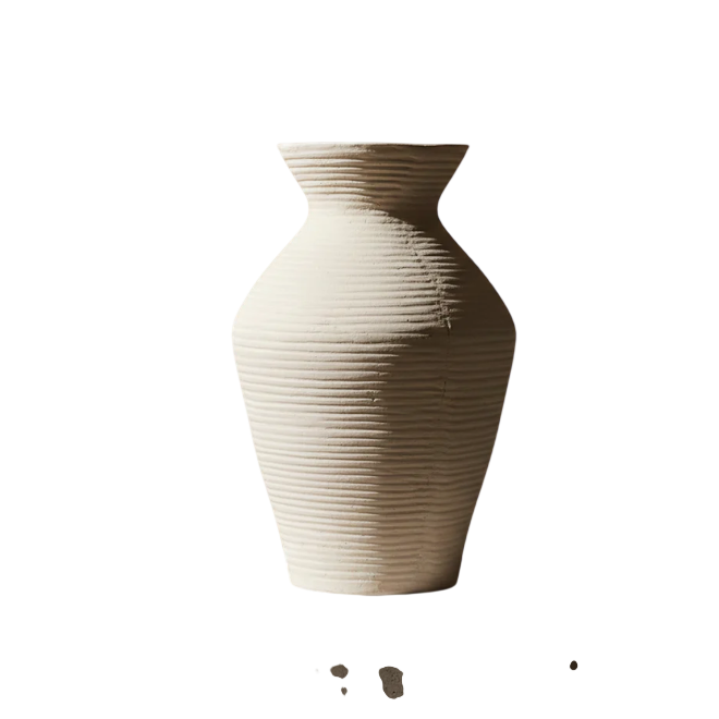 Ilios Ribbed Vase, 20" - Limited Release