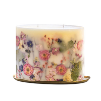 Centerpiece Botanical Candle - Blushing Rosewood