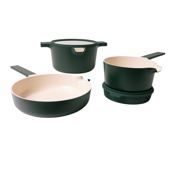 Neat 5-Piece Stackable Cookware Set
