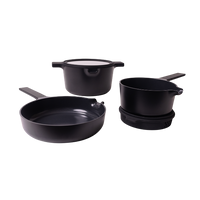 Neat 5-Piece Stackable Cookware Set