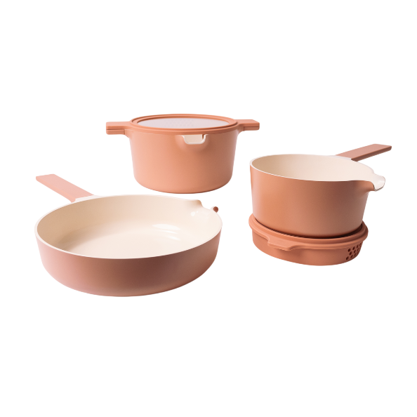 Neat 5-Piece Stackable Cookware Set