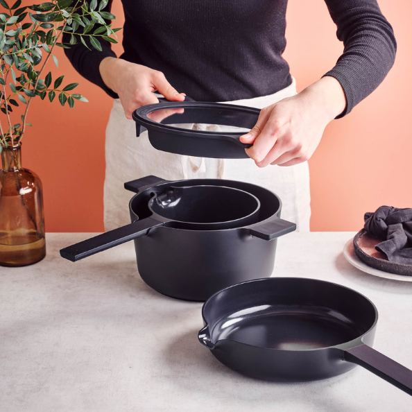Neat 5-Piece Stackable Cookware Set