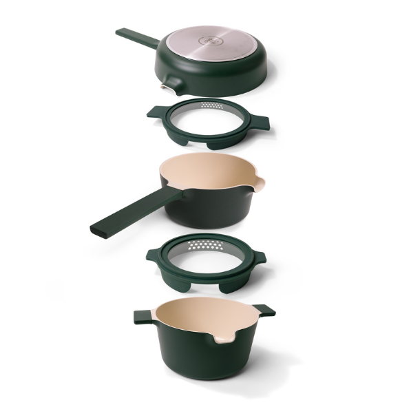 Neat 5-Piece Stackable Cookware Set