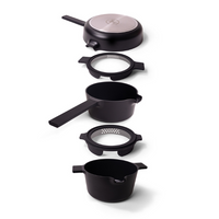 Neat 5-Piece Stackable Cookware Set