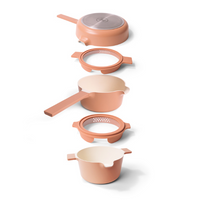 Neat 5-Piece Stackable Cookware Set