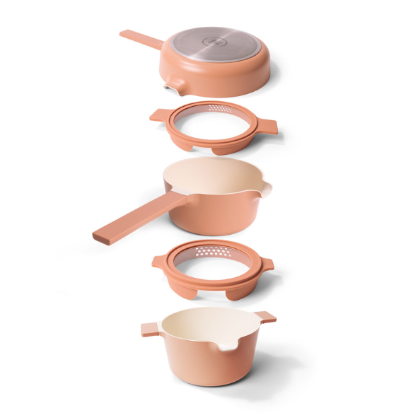 Neat 5-Piece Stackable Cookware Set