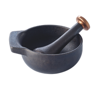 Nori Cast Iron Mortar & Pestle Set