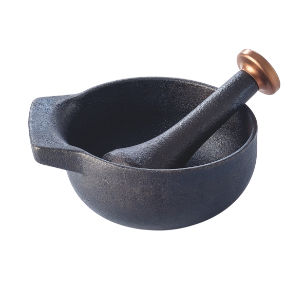Nori Cast Iron Mortar & Pestle Set