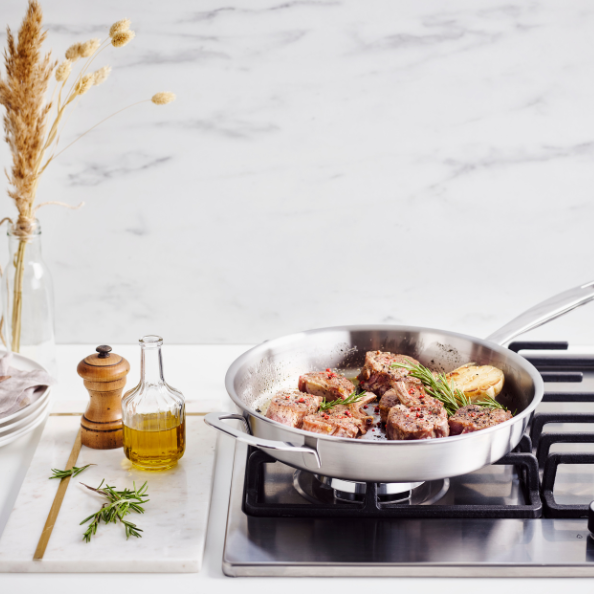 Maestro 5-Ply Stainless Steel Frying Pan