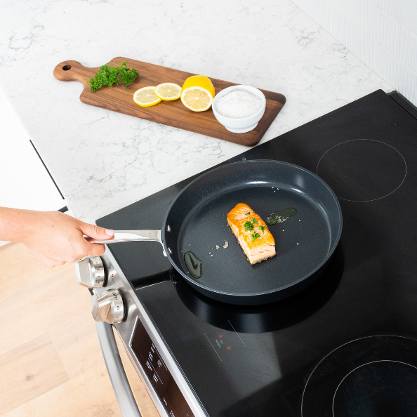 Maestro Nonstick Stainless Steel Frying Pan