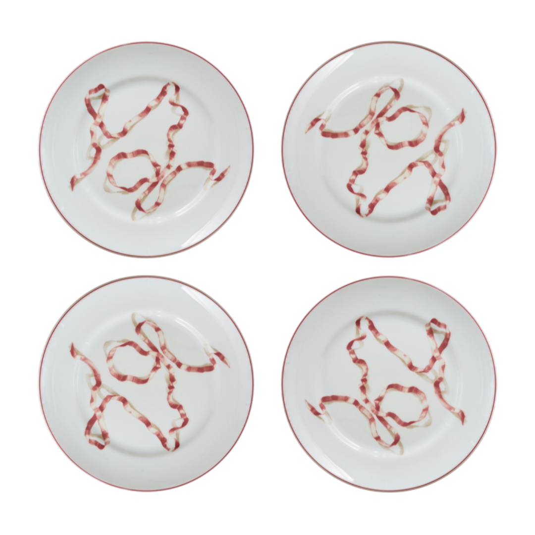 Ribbon Dinner Plates