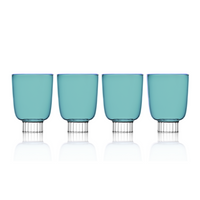 Romantic Stemless Wine Glasses