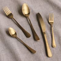 Vida Droplet Stainless Flatware (Set of 5)