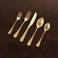 Vida Droplet Stainless Flatware (Set of 5)