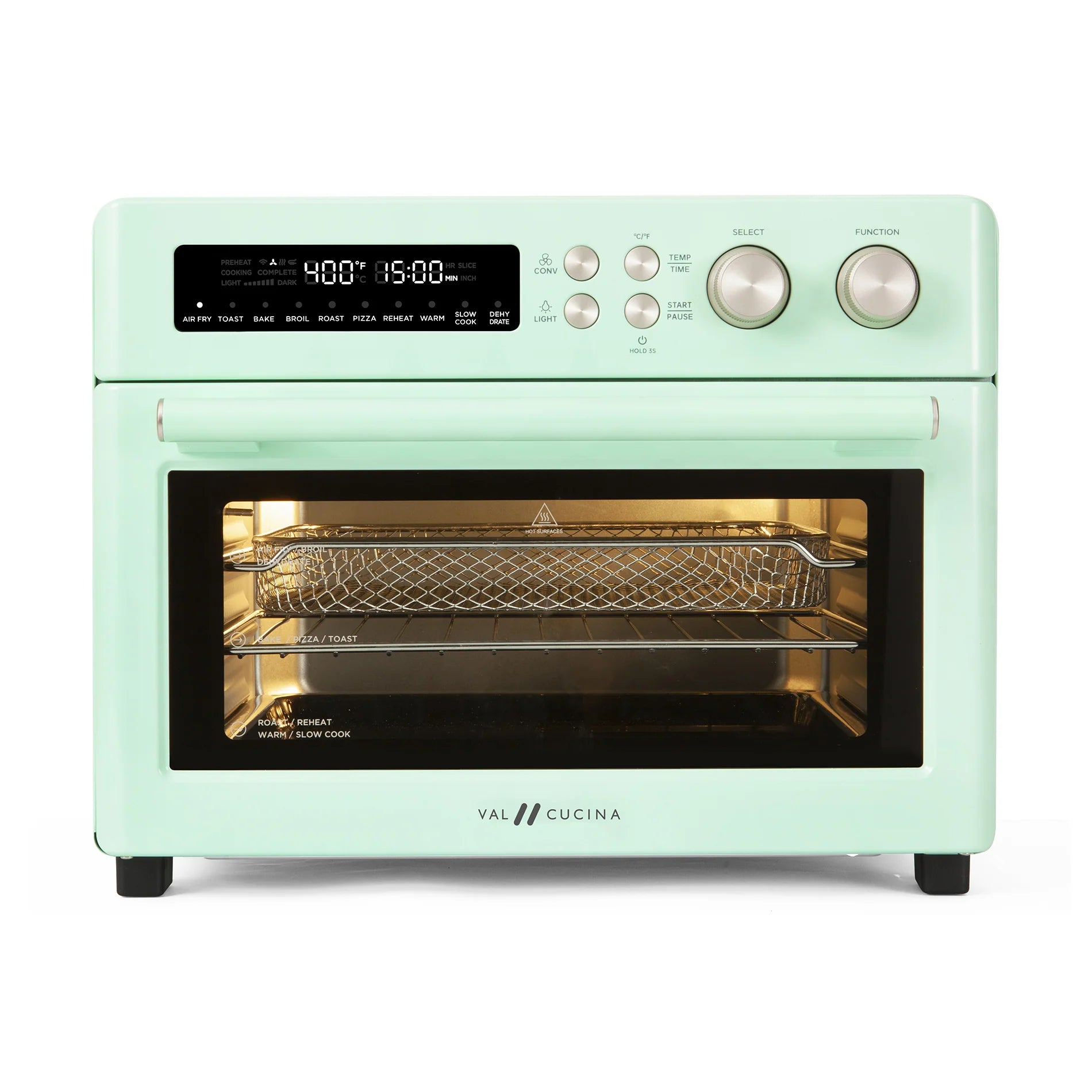 Val Cucina 10-in-1 Air Fryer Toaster Oven - Roma Series