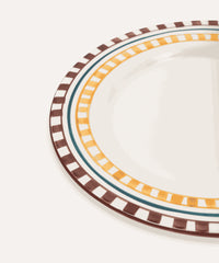Charlotte Hand-Painted Dinner Plate (Set of 4)