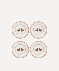 Patos Hand-Painted Salad Plate (Set of 4)