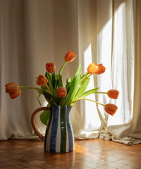 Lapa Hand Painted Ceramic Jug