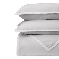 Essential Piping Duvet Cover & Sham Bundle