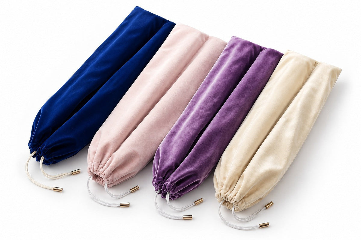 Rack Bag for Racks and Pushers, Velvet, 2 Compartments Fits 4 Racks up to 20"