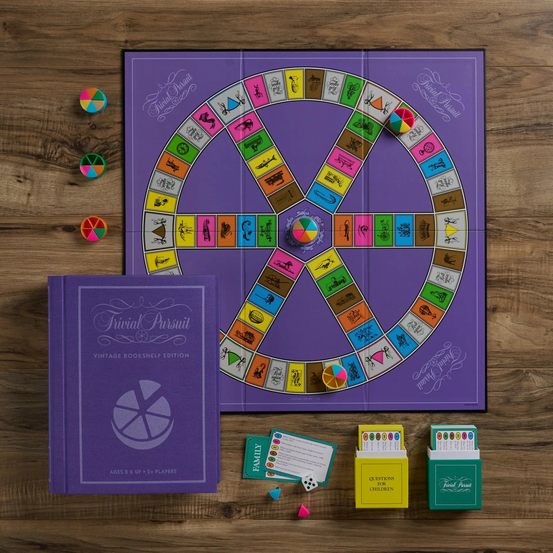 Vintage Bookshelf Games – 2024 Editions 4 Pack