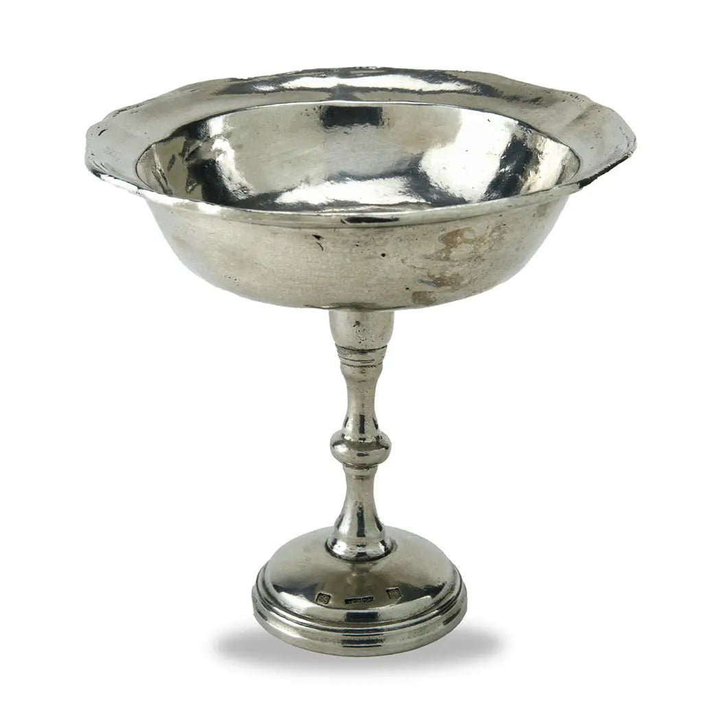 Vintage Round Petite Pedestal Bowl
