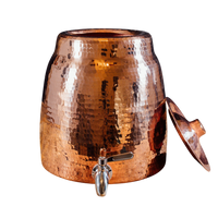 Niagara Copper Water Dispenser with Lid