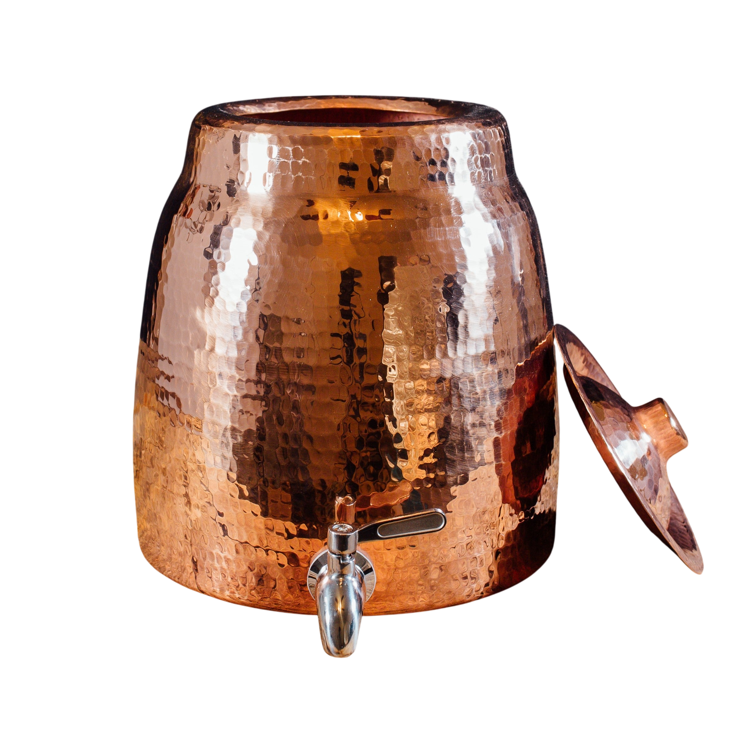 Niagara Copper Water Dispenser with Lid