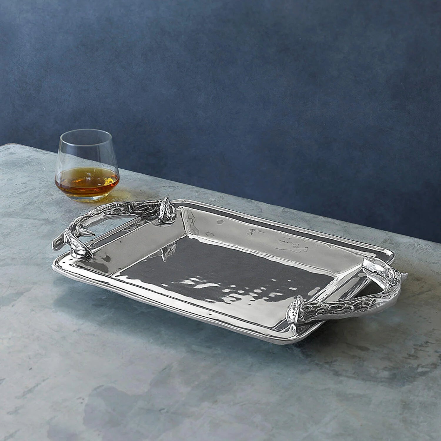 Western Antler Medium Rectangular Tray