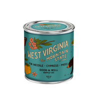 West Virginia State Candle