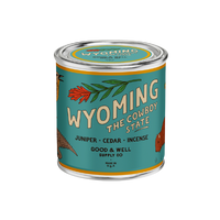 Wyoming State Candle