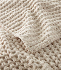 Cozy Knit Throw Blanket