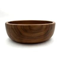 JBrody Walnut Wood Salad Bowl