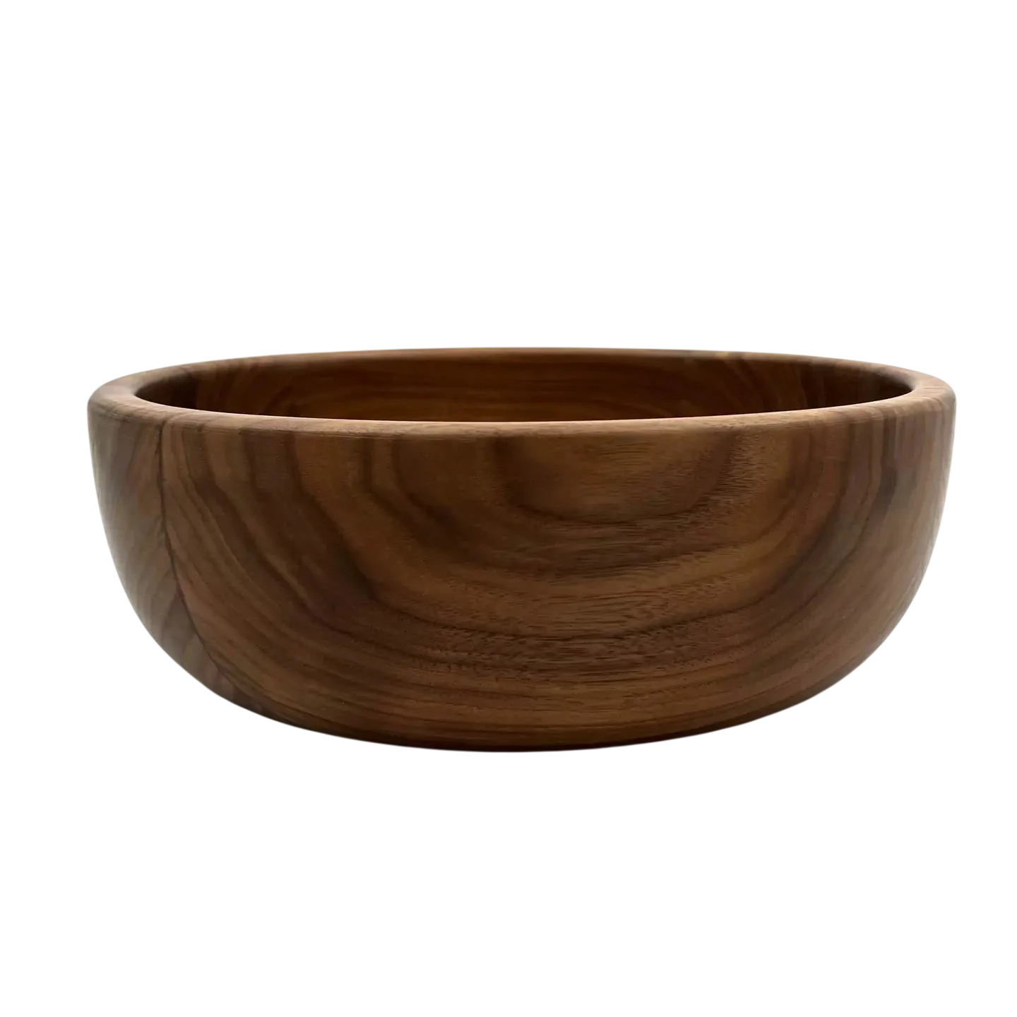 JBrody Walnut Wood Salad Bowl