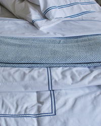 Ella Embroidered Duvet Cover & Shams Bedding Bundle