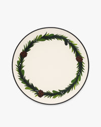 Winter Laurel Dinner Plate Set of 12 - Spruce