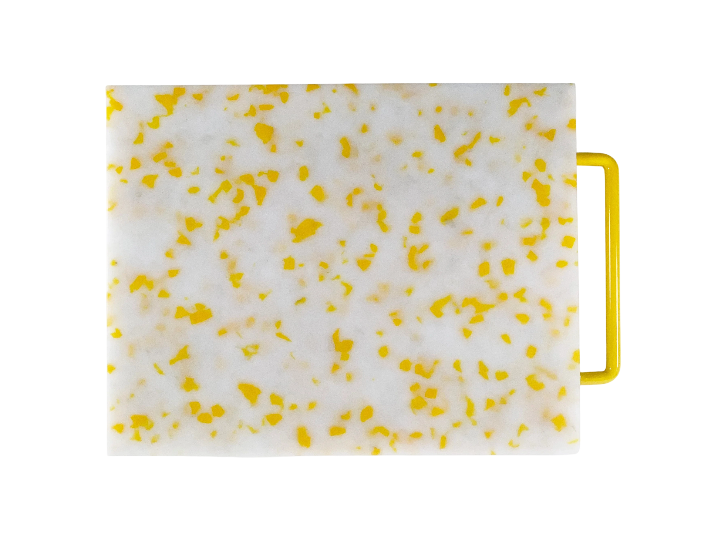 Cutting Board - Yellow/White