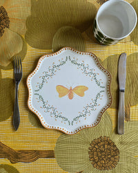Flutter Dessert Plate Set of 12 - Golden