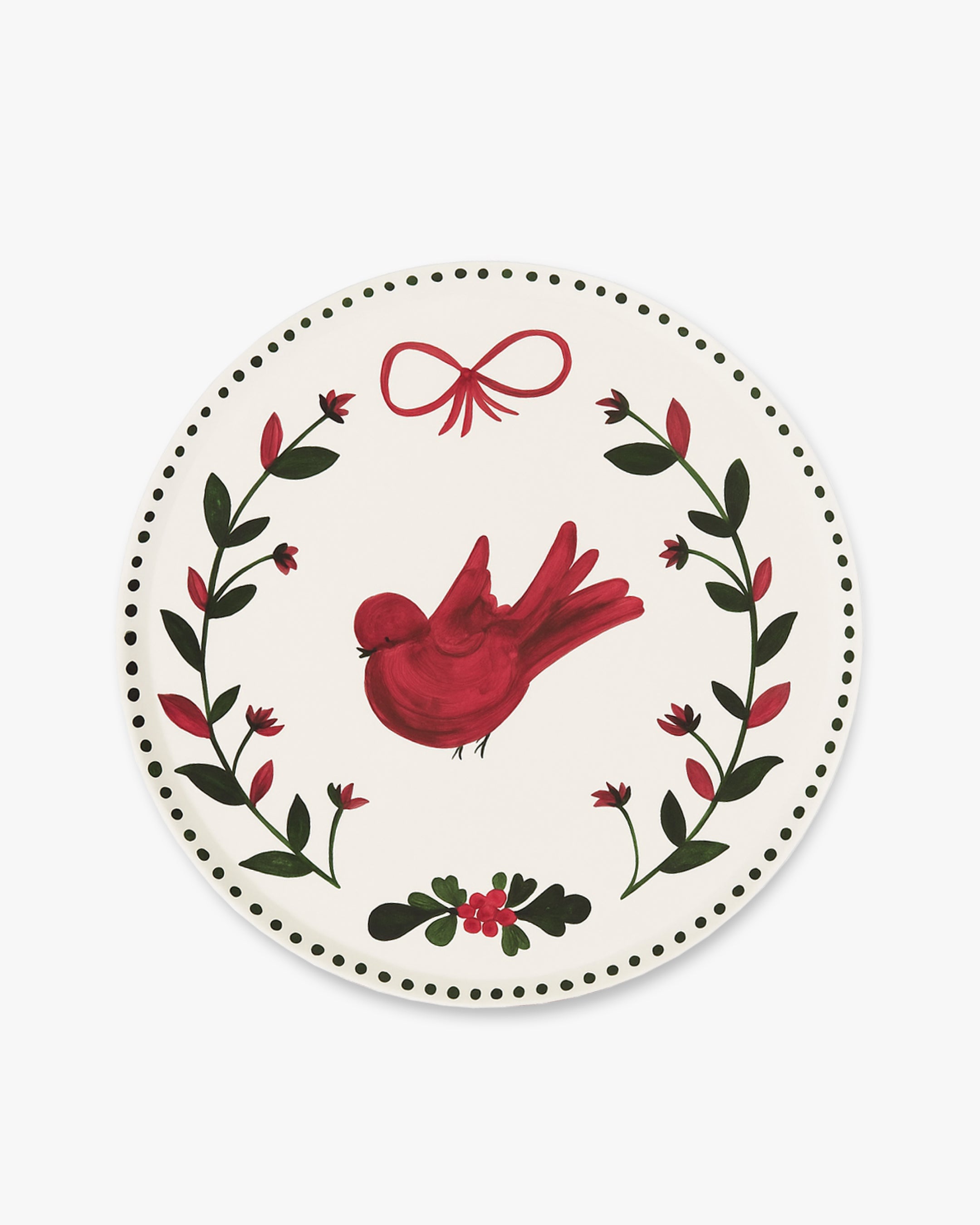 Provence Dinner Plate Set of 12 - Poppy