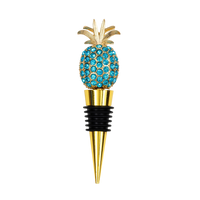 Pineapple Wine Stopper - Turquoise