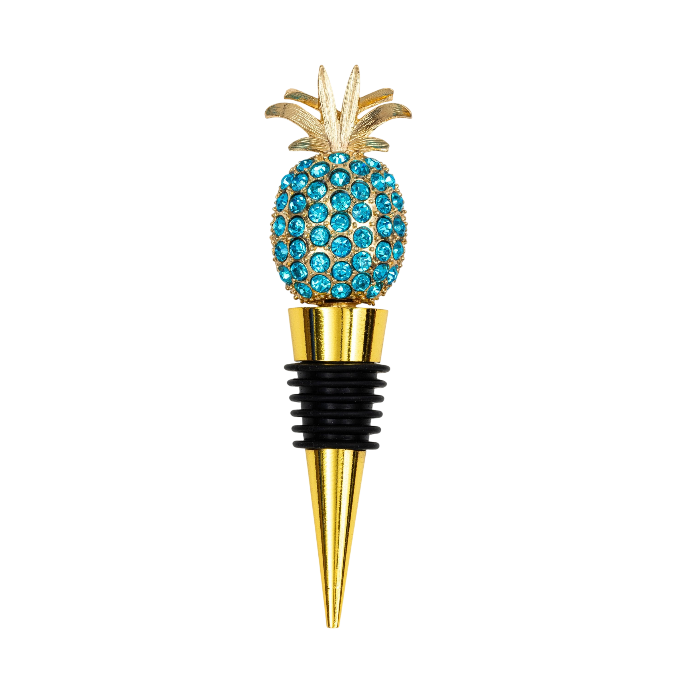 Pineapple Wine Stopper - Turquoise