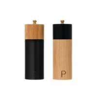 Zephyr Salt + Pepper Mills, Set of 2