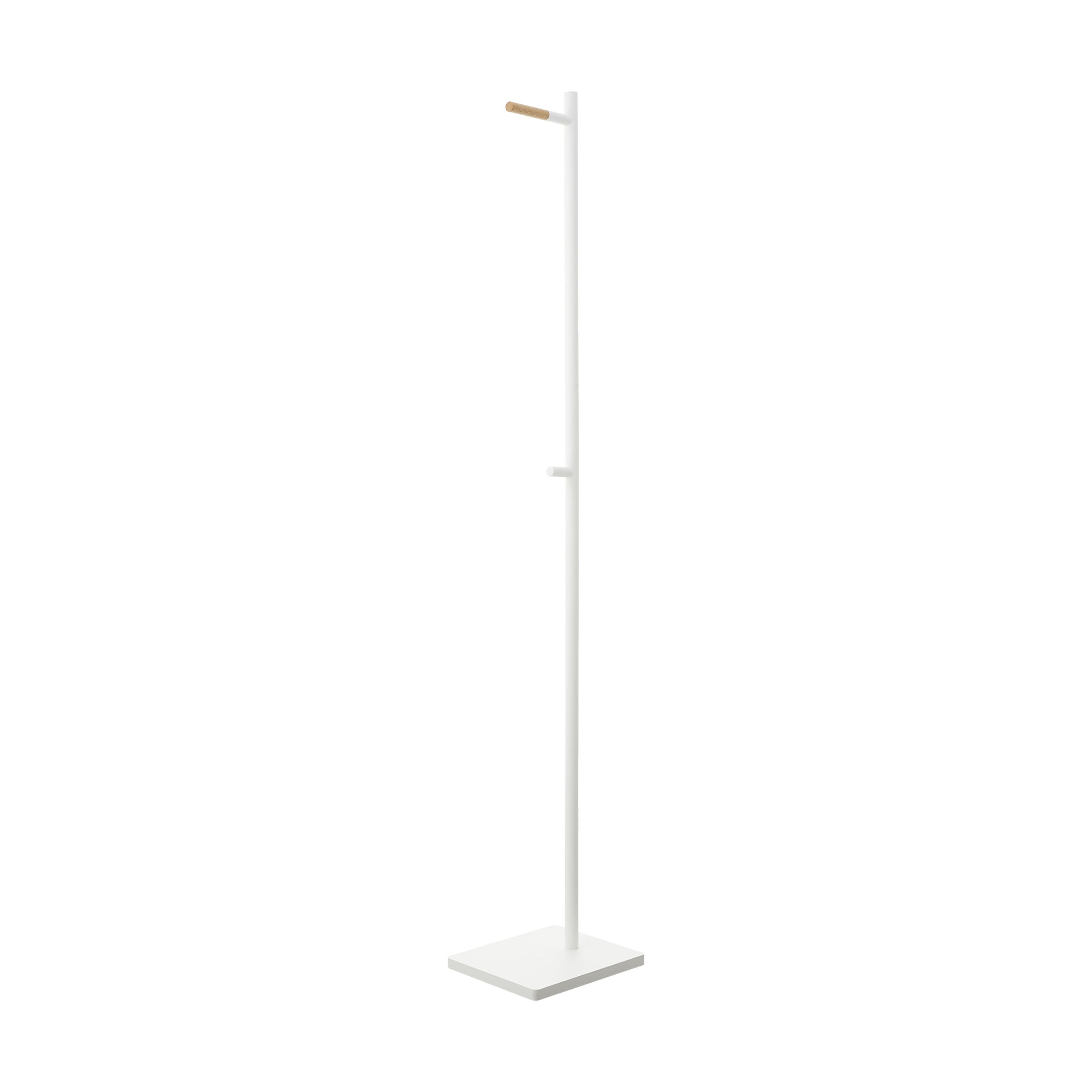 Coat Rack (63.98" H)  - Steel + Wood