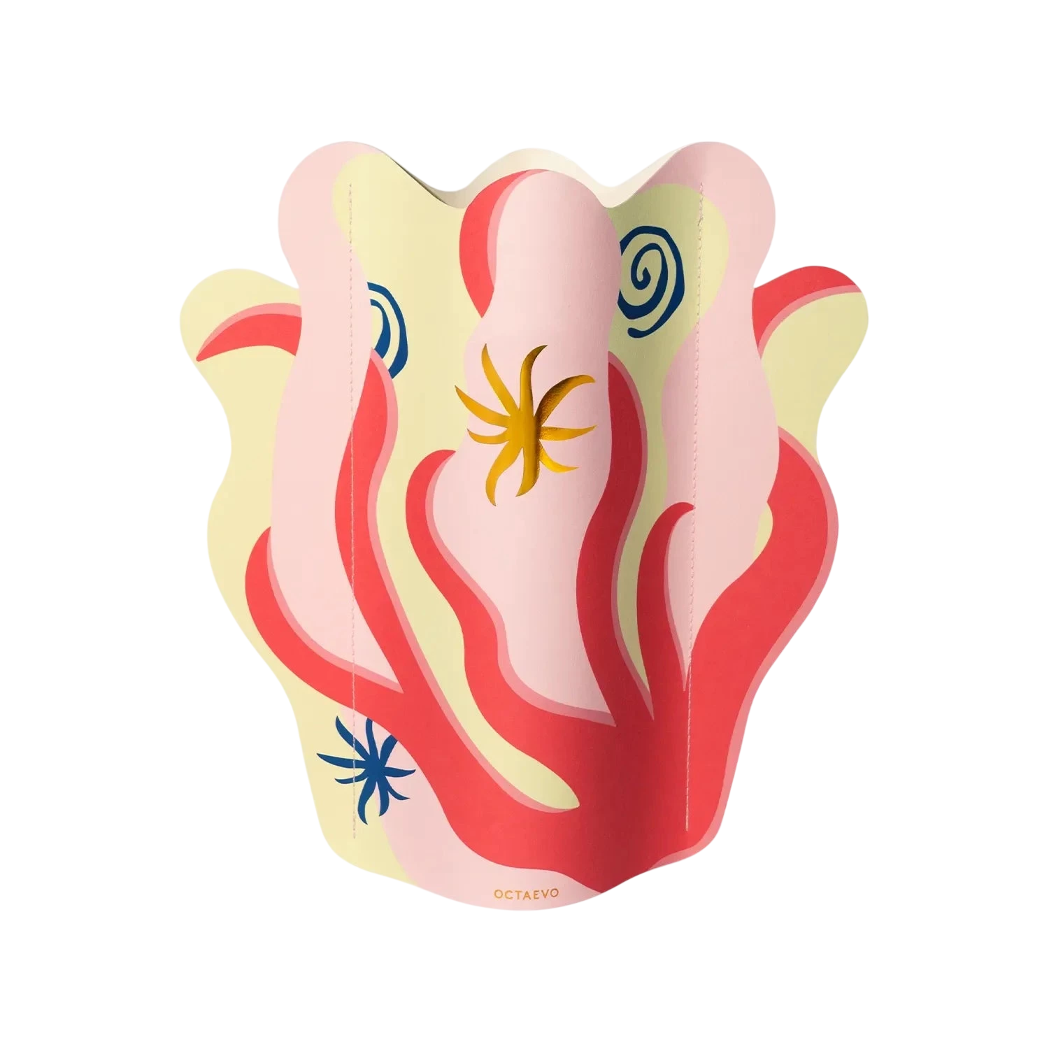 Octaevo Paper Vase Amalfi Red