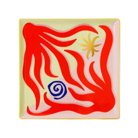 Octaevo Amalfi Ceramic Tray Red
